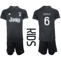 Koszulka piłkarska Juventus Danilo Luiz #6 Strój Trzeci dla dzieci 2023-24 tanio Krótki Rękaw (+ Krótkie spodenki)